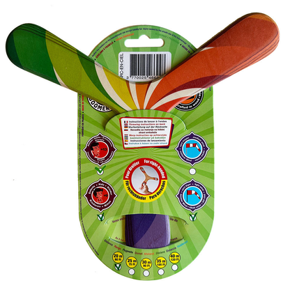 Wallaby Boomerang Regnbue i indpakning