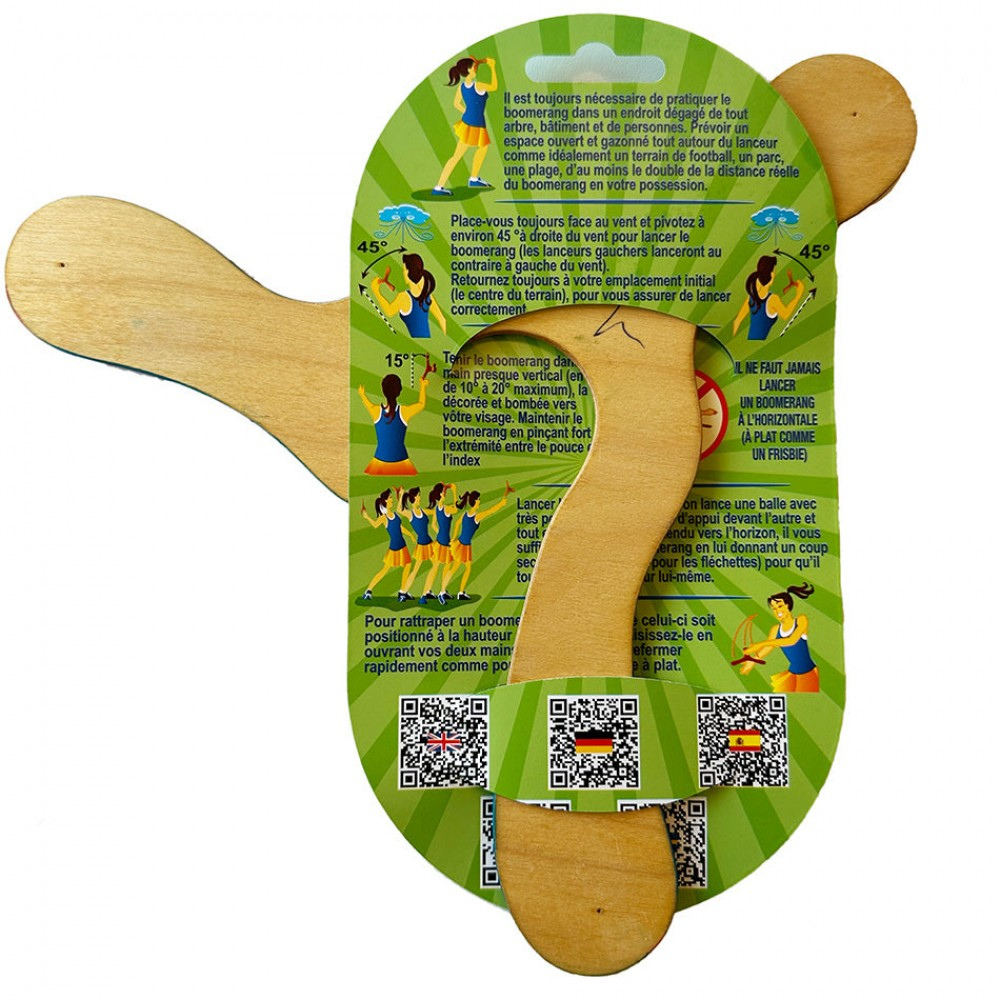 Wallaby Boomerang Wallaby i indpakning