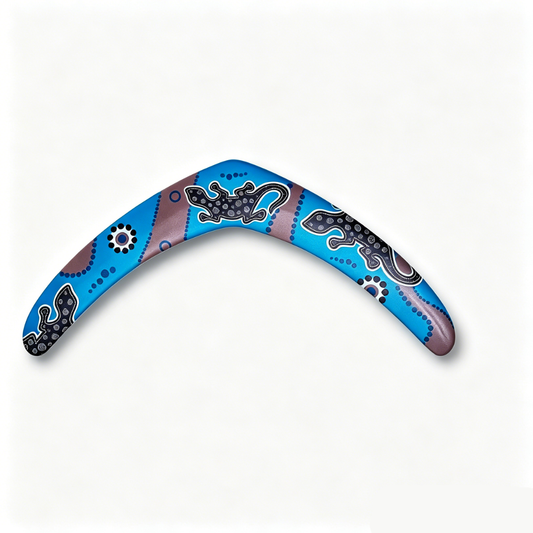 Wikz Boomerang Blå Gecko