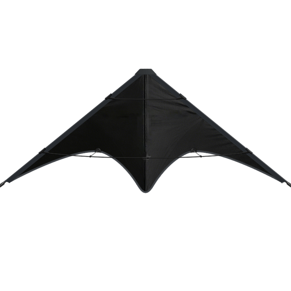 Wikz Delta Core Trickdrage i sort med hvid baggrund
