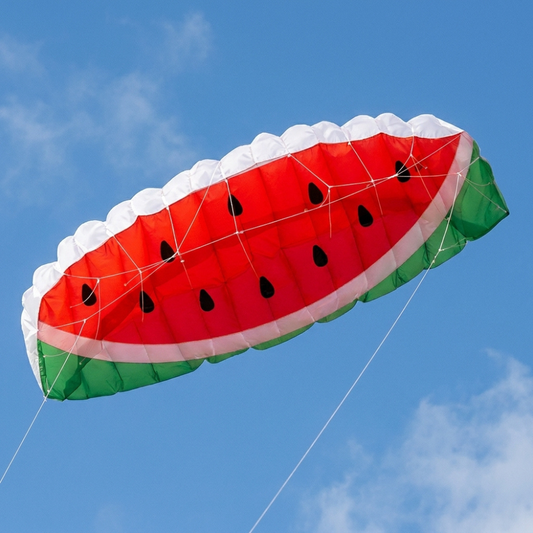 Wikz Vandmelon Parafoil drage på himlen