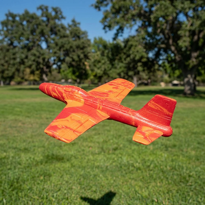 Wikz WindRider Glider i rød, vist i park